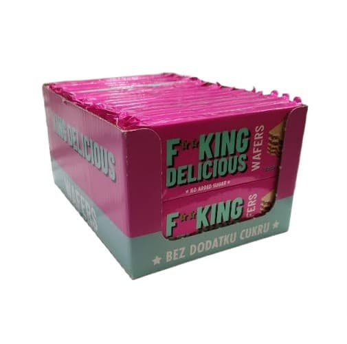 F*Cking Delicious - Delicious Wafers, Cocoa - 32 x 80g – F*Cking Delicious