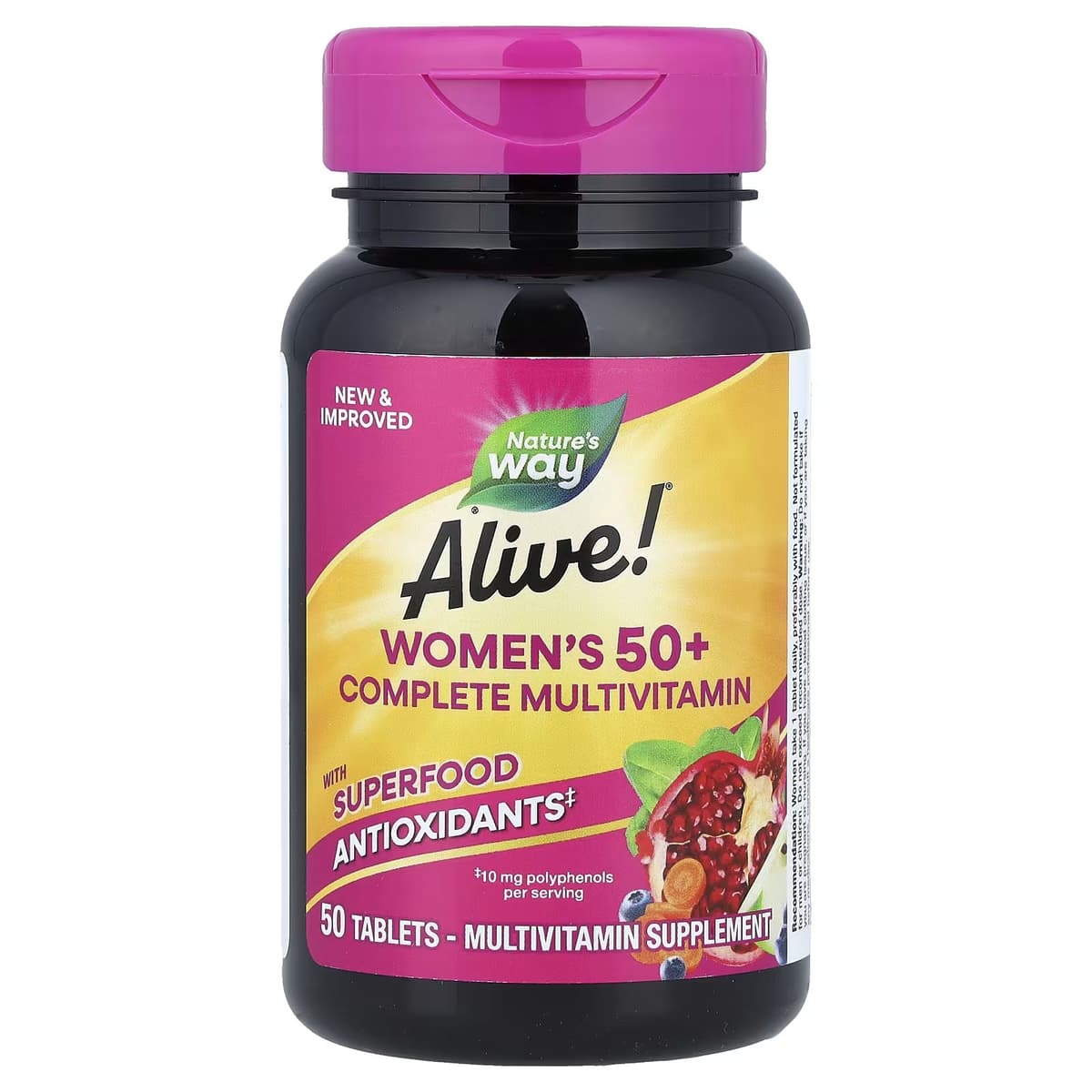 Nature's Way - Alive! Kvinders 50+ Kompleks Multivitamin