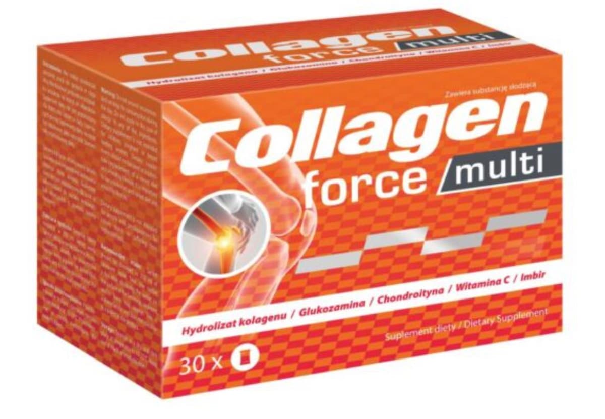 WegaFarm - Collagen Force Multi - 30 sachets – WegaFarm förpackning