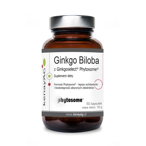 Kenay - Ginkgo Biloba With Ginkgoselect Plus Phytosome - 60 Caps