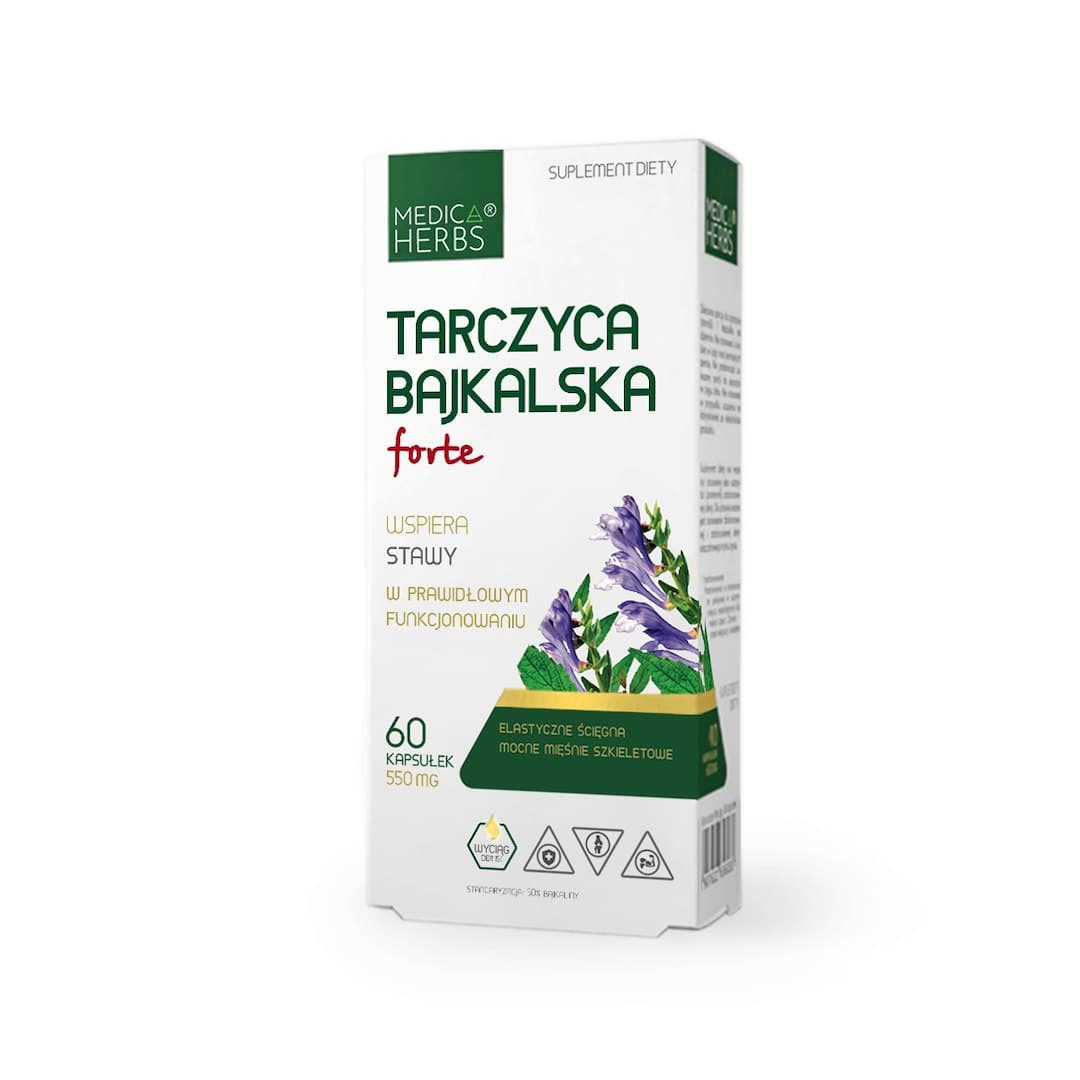 Medica Herbs - Baical Skullcap Forte - 60 Caps