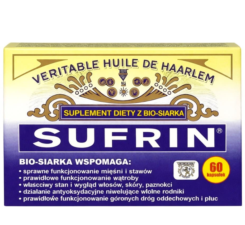 Sufrin - Organic Sulfur - 60 Caps
