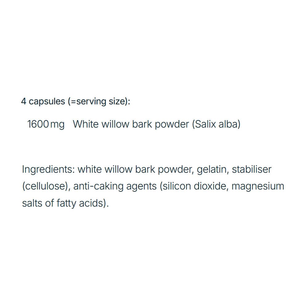 CaliVita White Willow - 100 Capsules