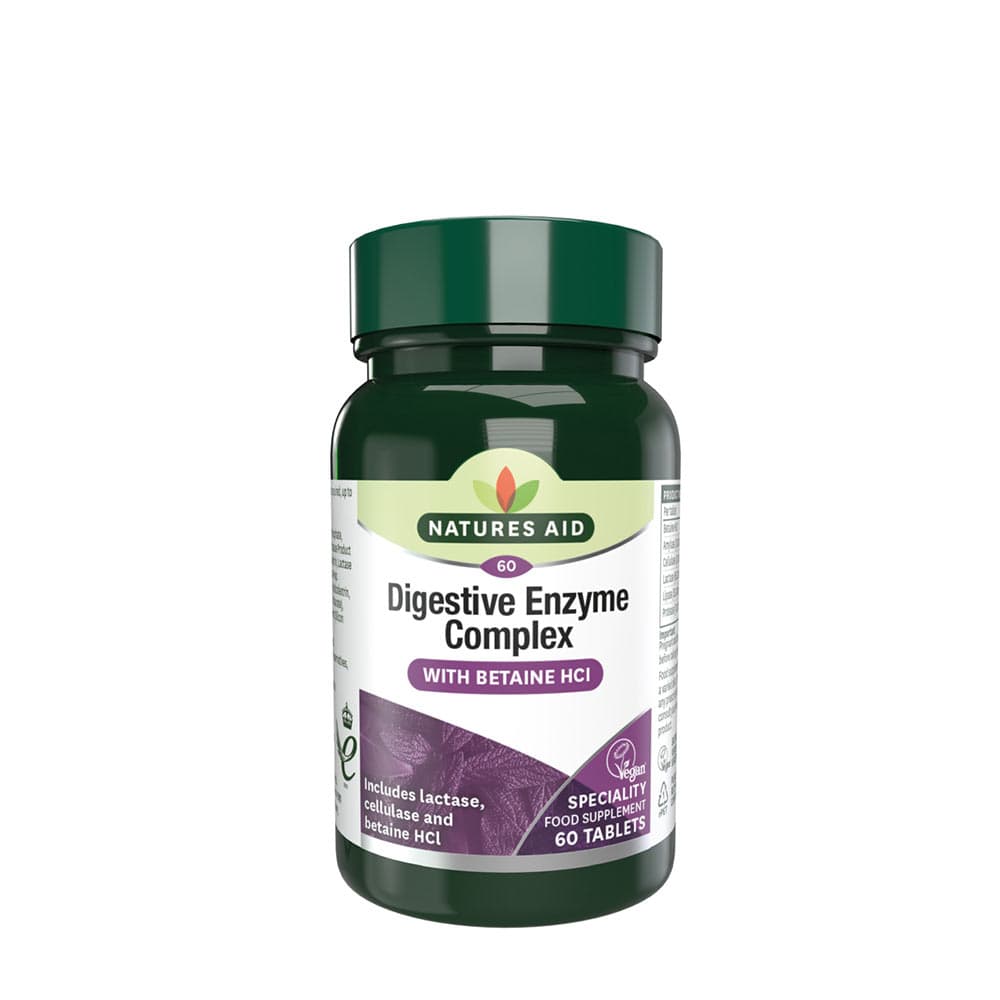 Natures Aid - Digestive Enzyme Complex - 60 Tabs