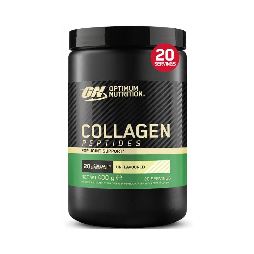 Optimum Nutrition - Collagen Peptides Unflavoured - 400g – Optimum Nutrition emballage