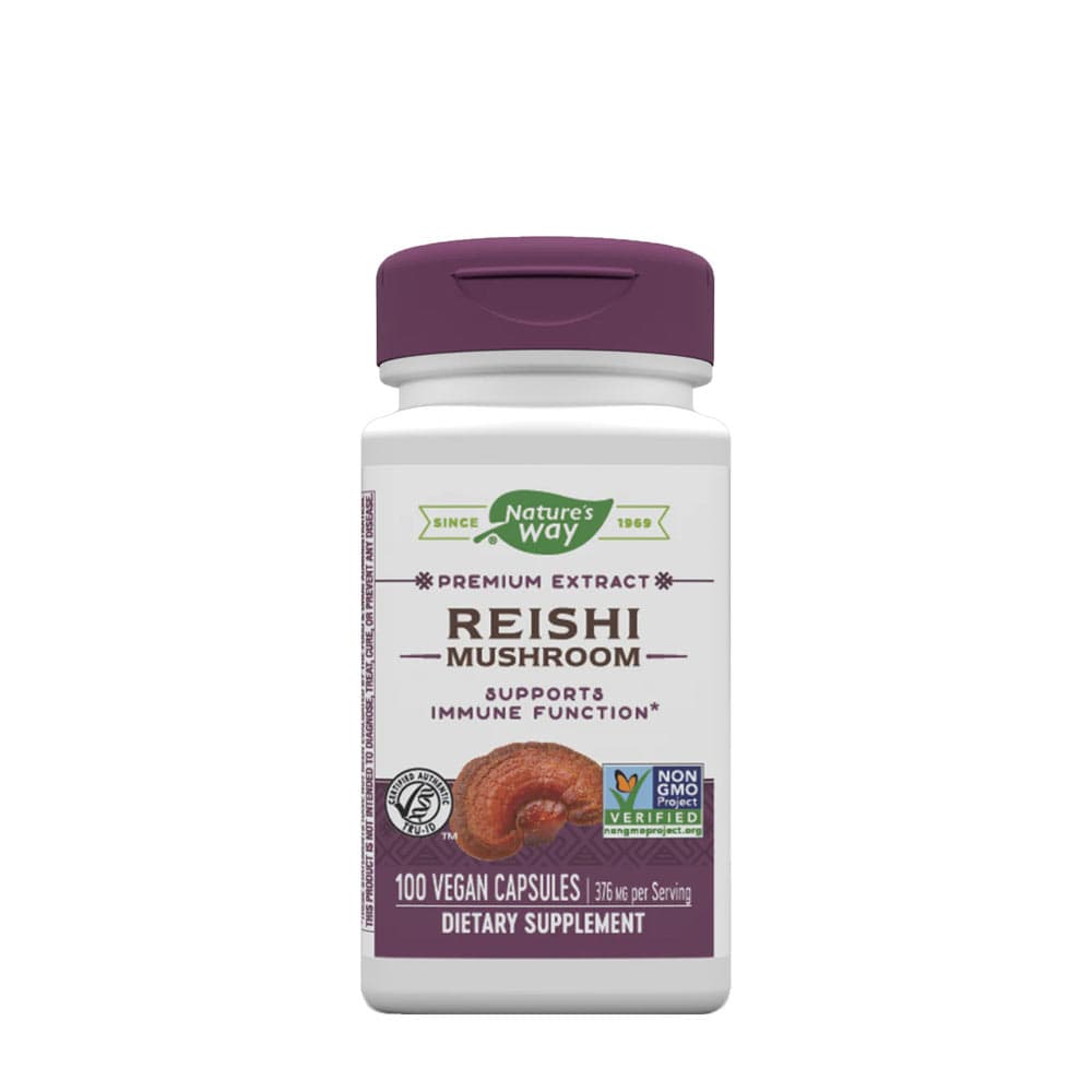 Nature'S Way - Reishi Mushroom - 100 Vcaps