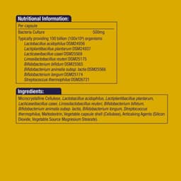 Bio360 - Natures Aid - Pro-100 Ultra - 100 Billion Bacteria - 30 Caps