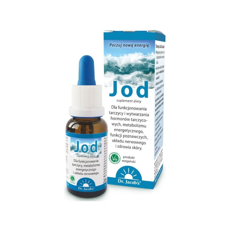 Dr. Jacob's - Jod 150 ug 20 ml – Dr. Jacob's förpackning