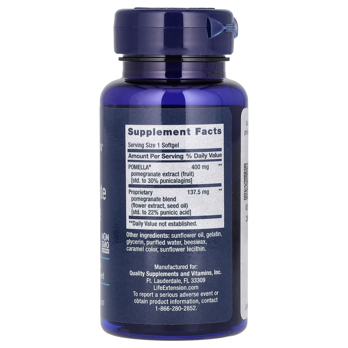 Life Extension - Pomegranate Complete - 30 Sgels