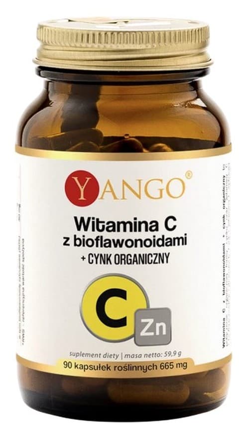 Yango - Vitamin C With Bioflavonoids And Organic Zinc - 90 Caps