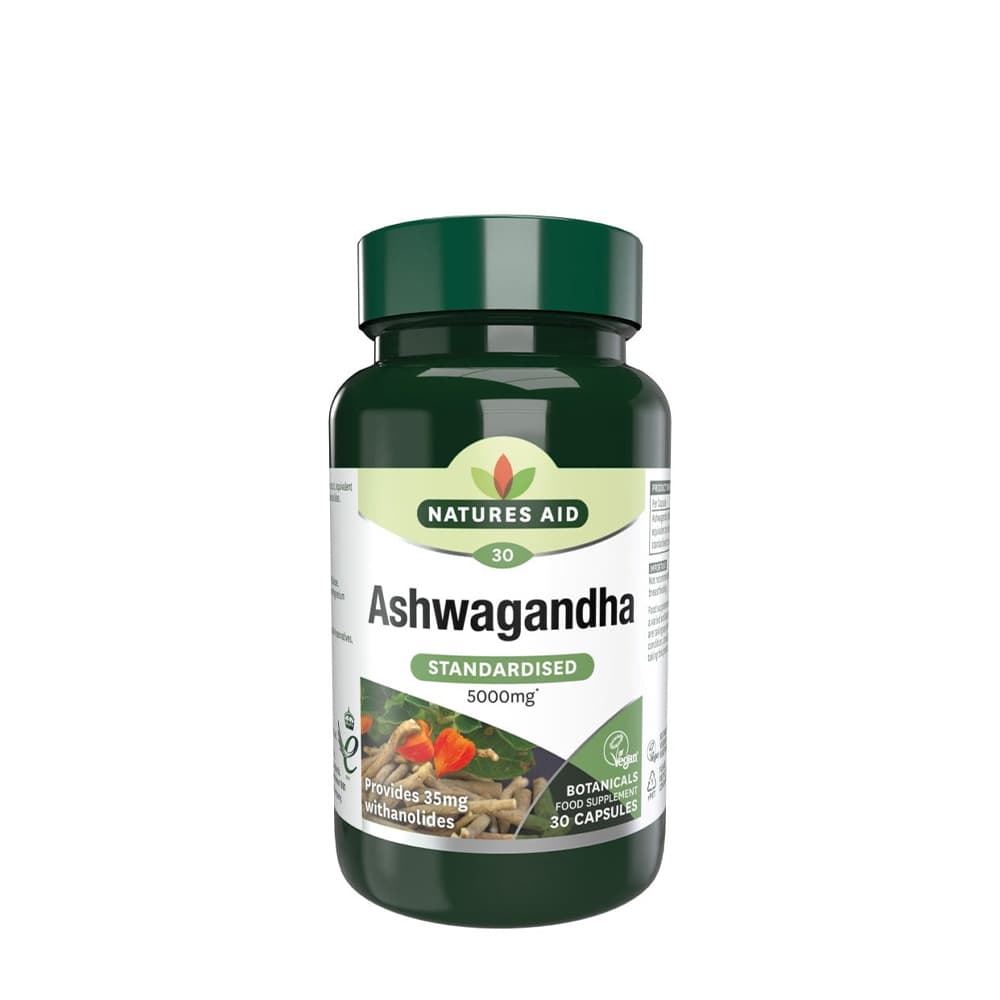Natures Aid - Ashwagandha - 30 Caps