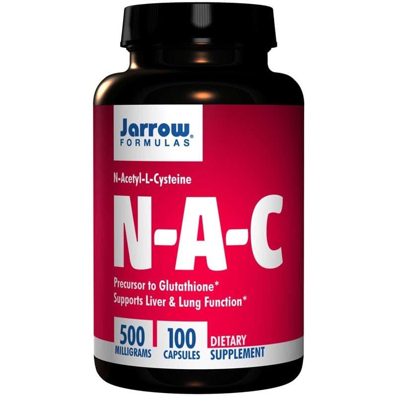 Jarrow Formulas - NAC (N-Acetyl-L-Cysteine) - 100 Capsules – Jarrow förpackning