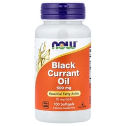 NOW Foods - Black Currant Oil - 500mg - 100 Sgels