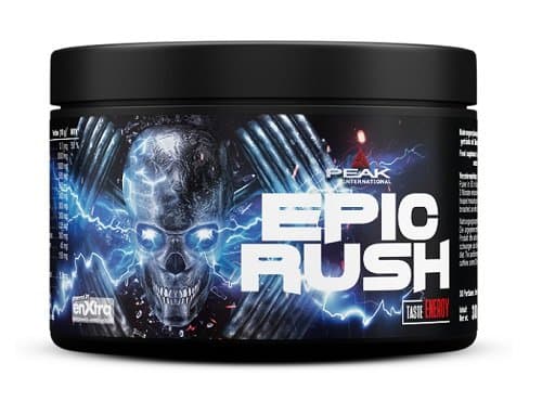 Peak - Epic Rush pre-workout – förpackning