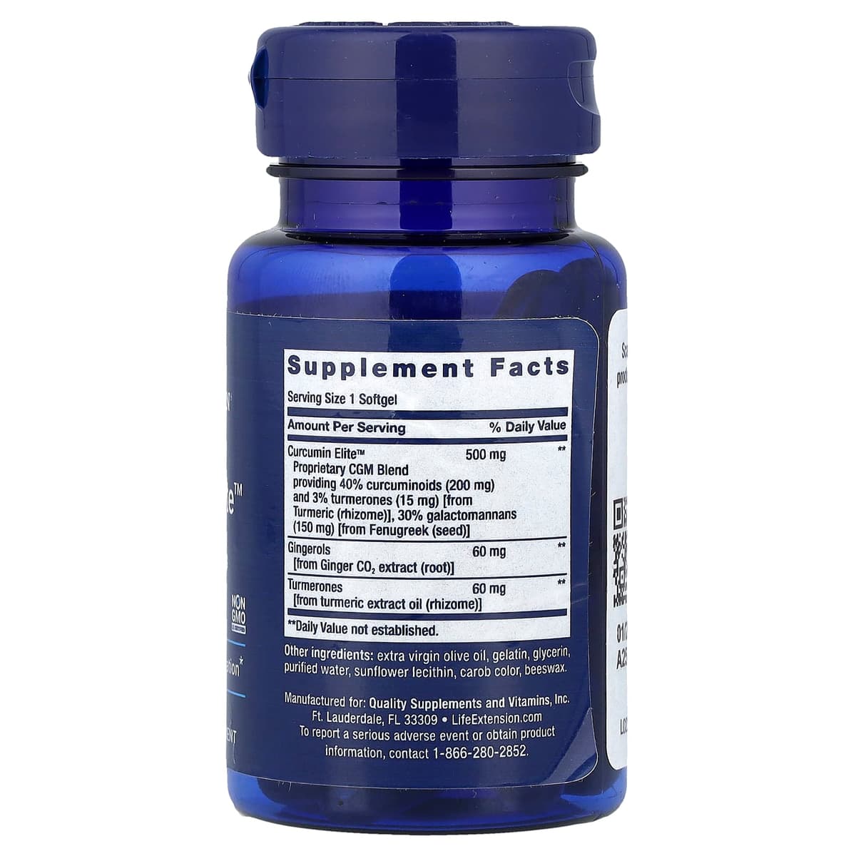 Life Extension - Advanced Curcumin Elite - 30 Sgels