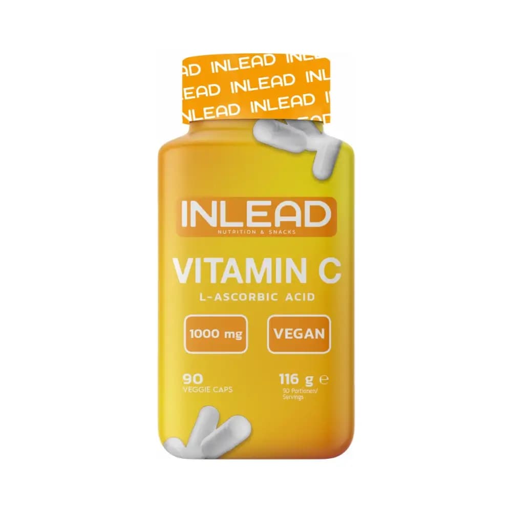 Inlead - Vitamin C - Unflavoured - 116 g (90 veggie caps)