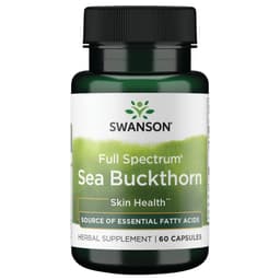 Swanson - Full Spectrum Sea Buckthorn - Skin Health - 60 Caps