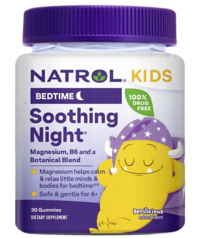 Natrol - Kids Bedtime Soothing Night - 30 Gummies – Natrol förpackning