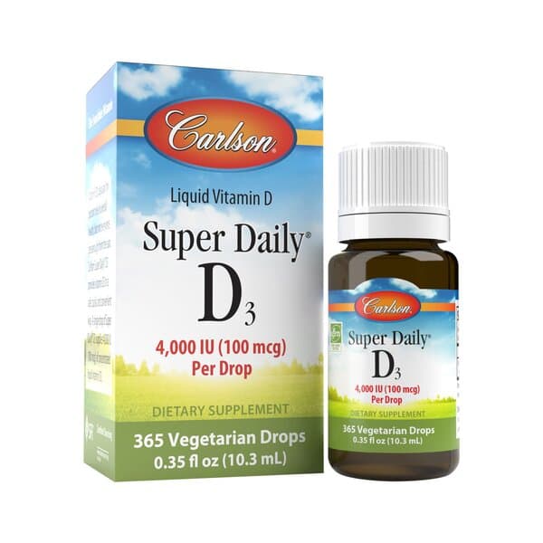 Carlson - Super Daily D3 – Carlson Labs förpackning