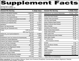 Rule One - Women's Train Daily Multivitamin - 60 Tablets