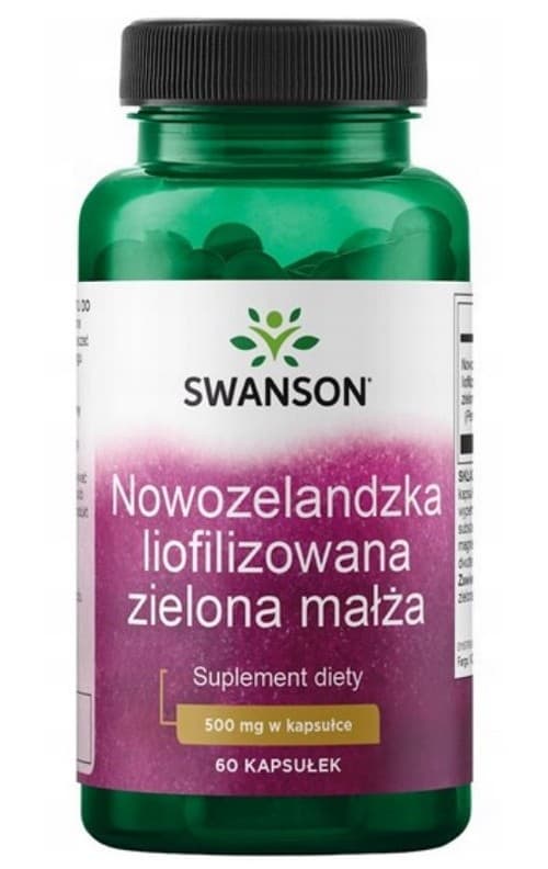 Swanson - Green Lipped Mussel - 60 Caps – Swanson förpackning
