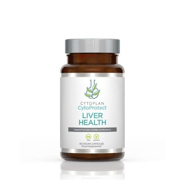 Cytoplan - Cytoprotect Liver Health - 60 Vegan Capsules – Cytoplan förpackning