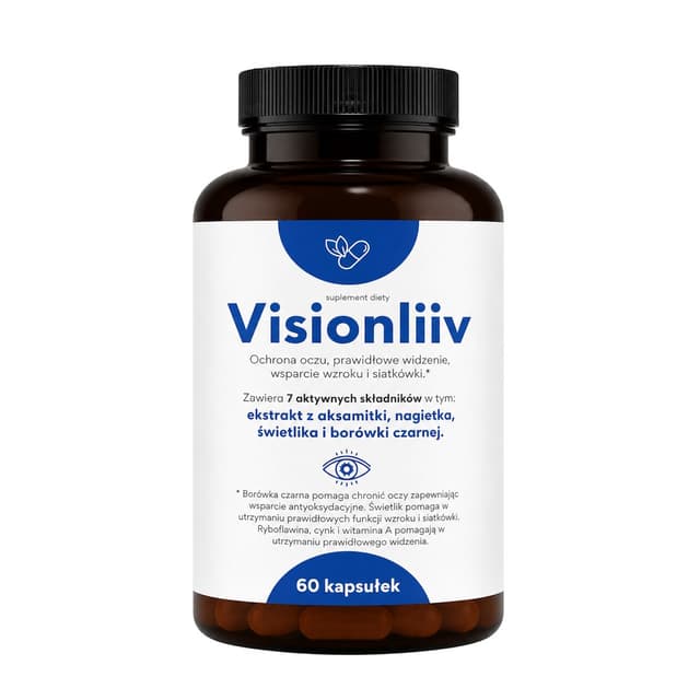 Visionliiv - Morgenfrueekstrakt, vitamin A og zeaxanthin - 60 kapsler – Visionliiv