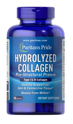 Puritan's Pride - Hydrolyzed Collagen - 180 Tabs
