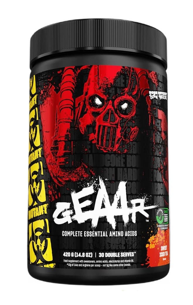 Mutant - GEAAR, Sweet Iced Tea - 420g – Mutant förpackning
