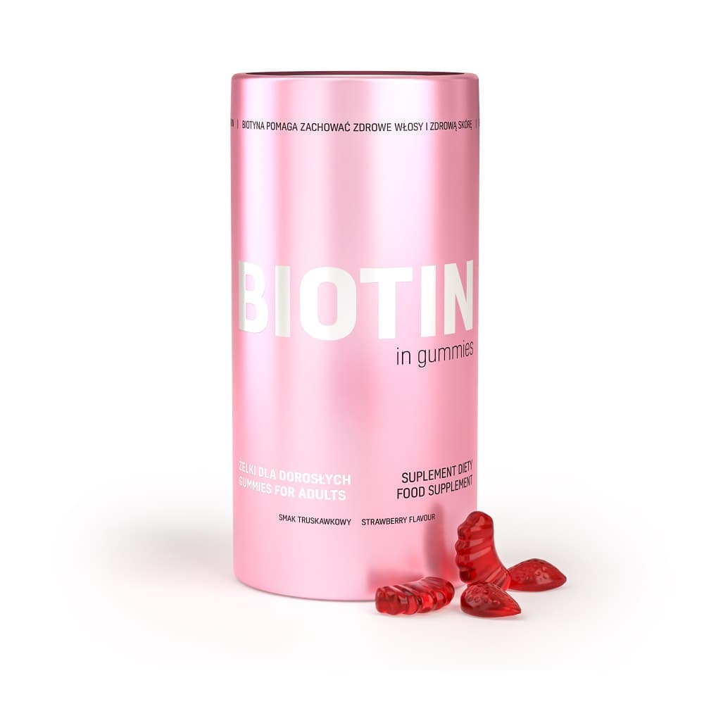 Noble Health - Biotin Gummies - 60 gummies – Noble Health förpackning
