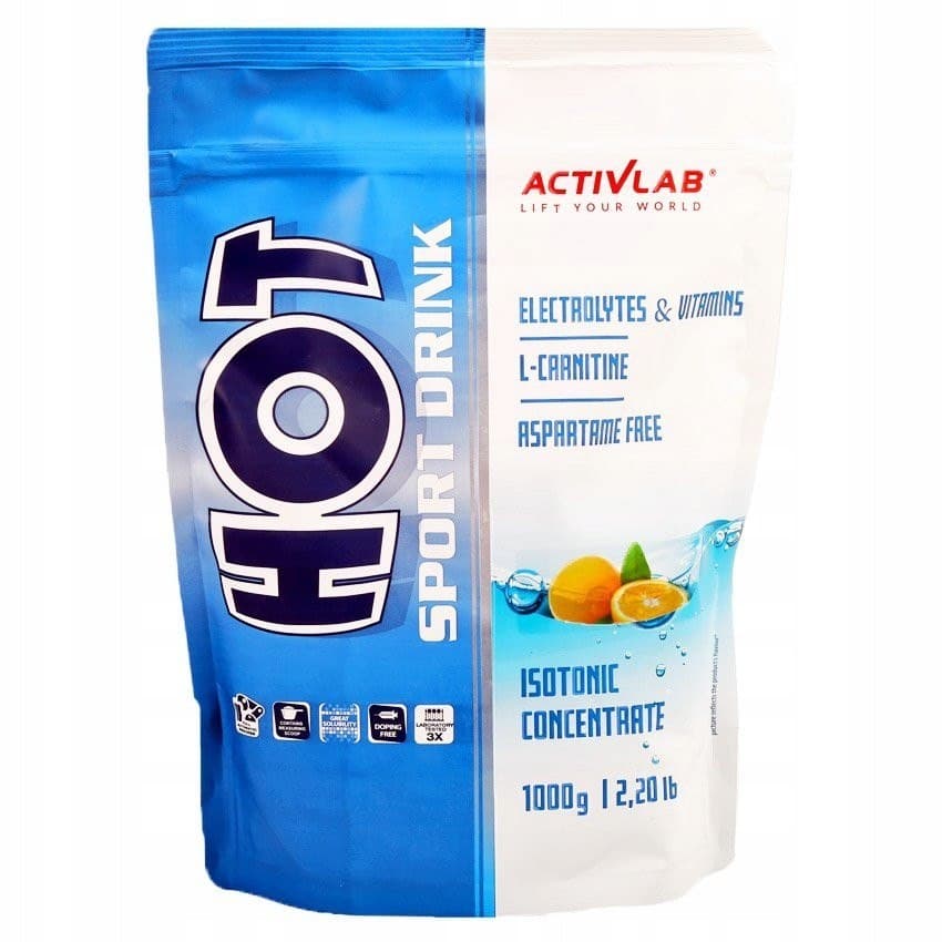 Activlab - ISO5 Sport Drink - 1000g – Activlab förpackning