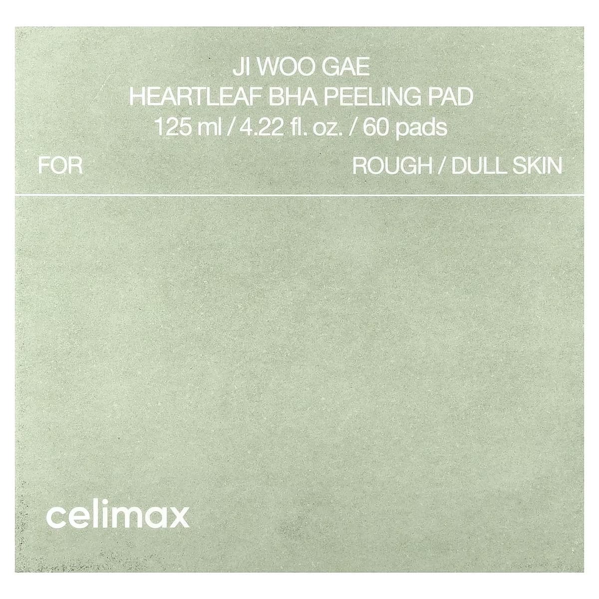 celimax - Hjärtblad BHA-peelingpads - 60 st, 125 ml, 60 pads