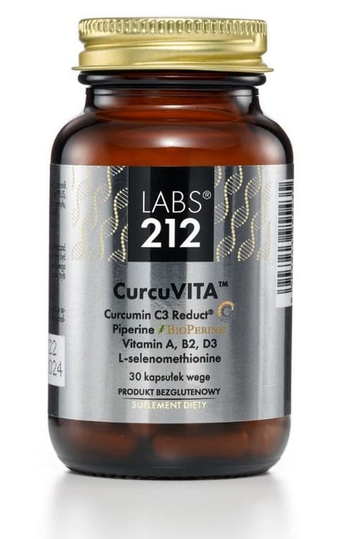Labs 212 - Curcuvita - 30 Caps – LABS 212 förpackning