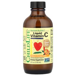 Child Life - Liquid Vitamin C, Natural Orange - 118ml