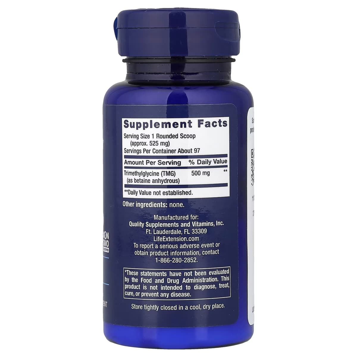 Life Extension - TMG Powder - 50g
