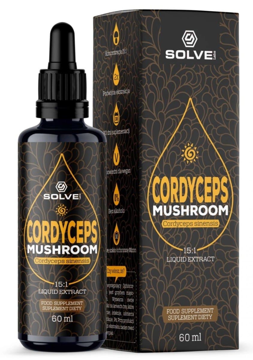 Solve Labs - Cordyceps Mushroom - 60 ml