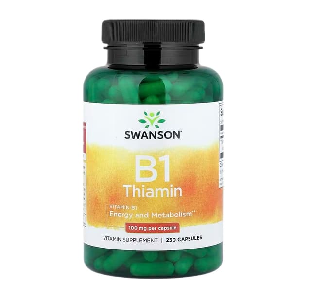 Swanson - Vitamin B-1 - 250 Caps – Swanson