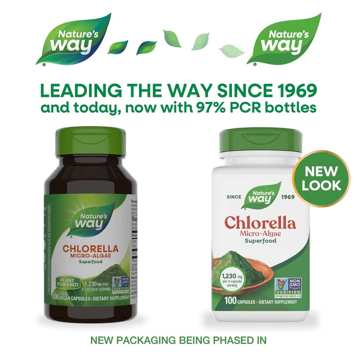 Nature'S Way - Chlorella - 100 Caps