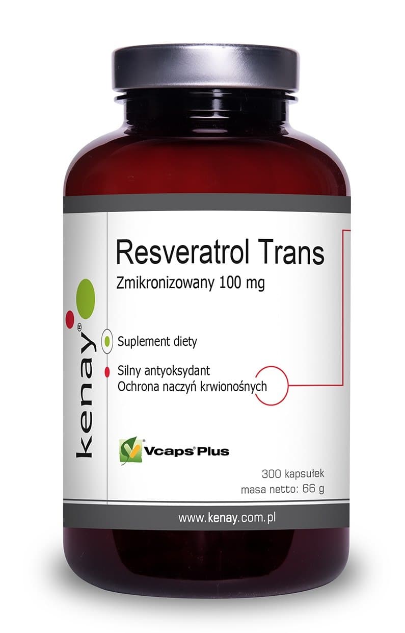 Kenay - Resveratrol Trans Micronized – Kenay förpackning