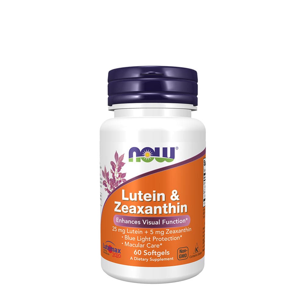 NOW Foods Lutein & Zeaxanthin – NOW Foods förpackning