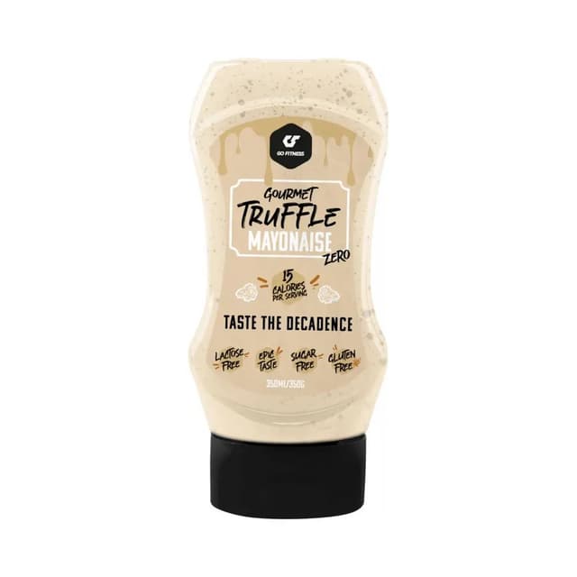 Go Fitness - Zero gourmetsås - Tryffelmajonnäs, 350 ml – Go Fitness