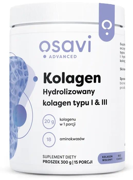 Osavi - Type I & III Collagen Complex - 30 Days - 300g – Osavi förpackning