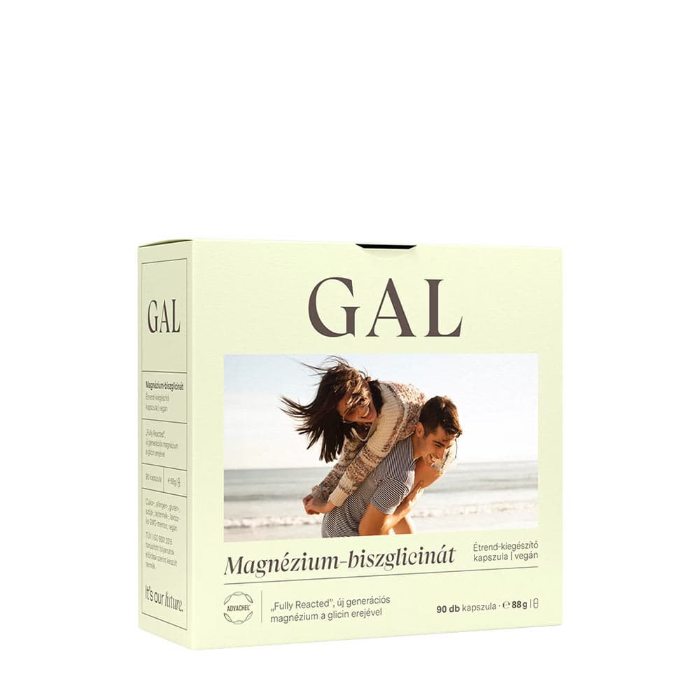 Gal - Magnesium Bisglycinate - 90 Db Kapszula (90 Caps) – GAL förpackning