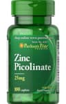 Puritan's Pride - Zinc Picolinate 25mg - 100 Tabs