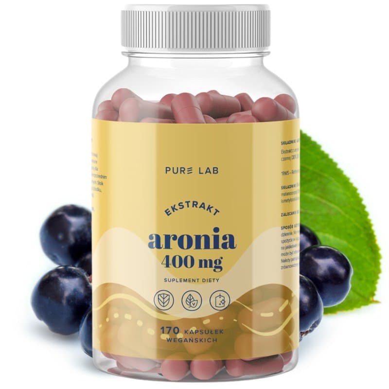 Pure Lab - Black Chokeberry Extract - 400mg (170 Caps)
