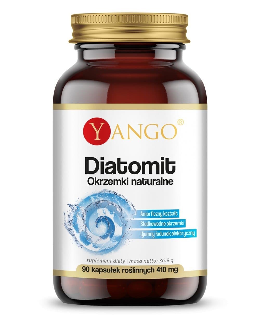 Yango - Diatomite Natural Diatoms - 90 Caps – Yango förpackning