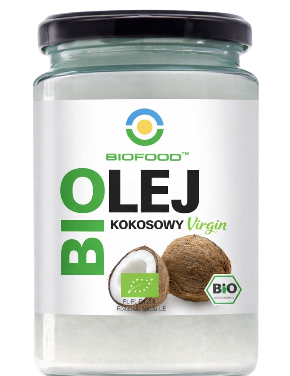 Bio Food - Organic Virgin Coconut Oil – Bio Food förpackning