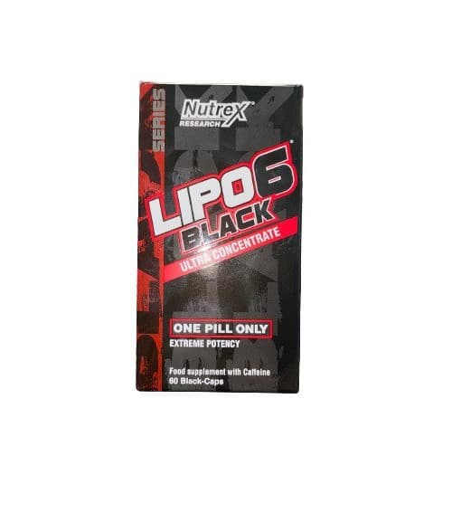 Nutrex - Black Ultra Concentrate Extreme Potency - 60 Caps