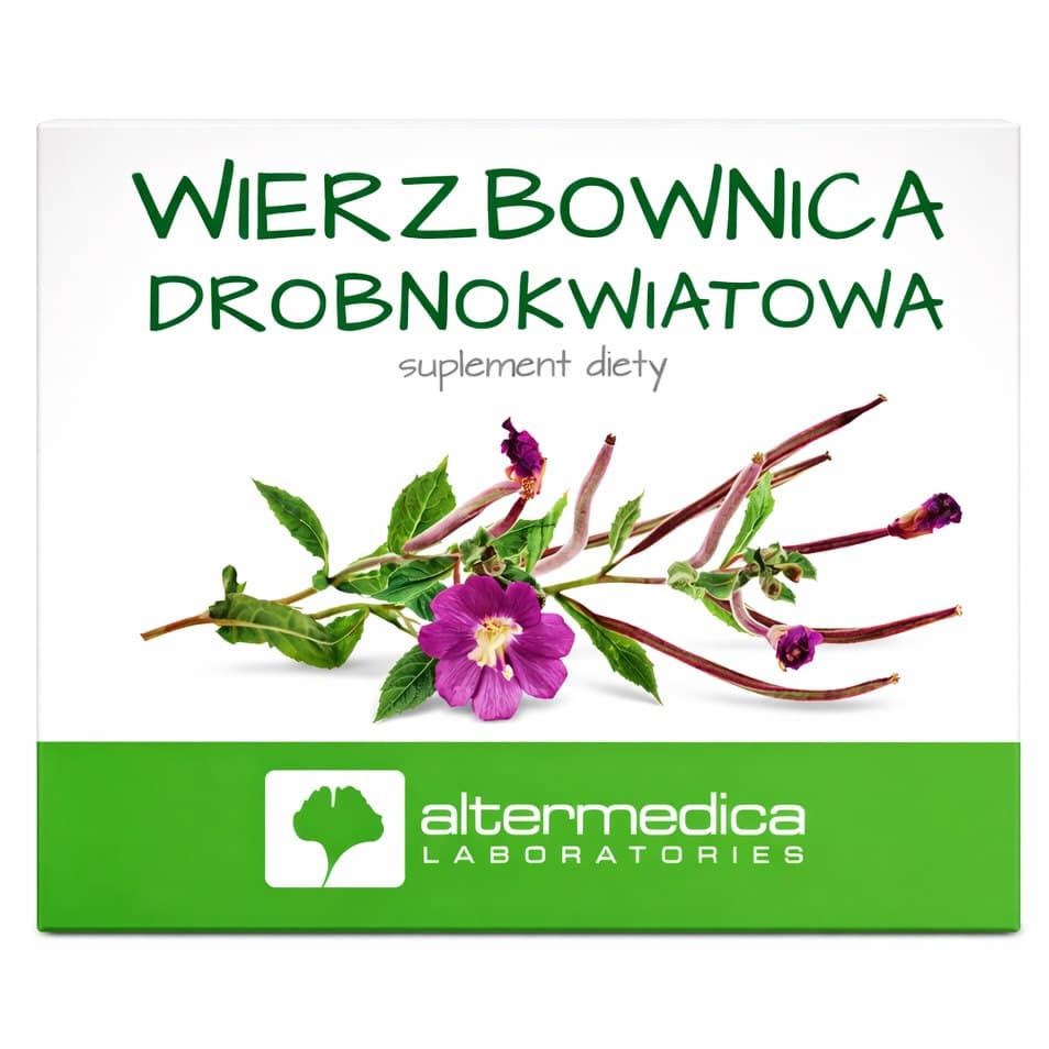 Altermedica - Willowherb - Prostate Support - 60 Tab – Alter Medica förpackning