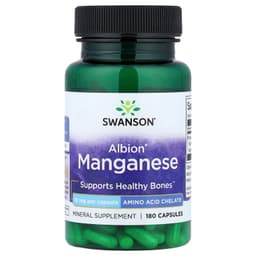 Swanson - Chelated Manganese - 180 Caps